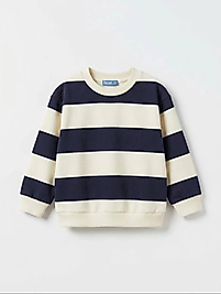 Çizgili Sweatshirt