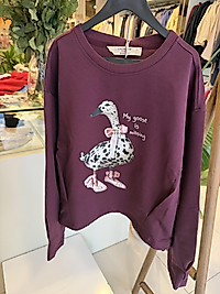 Lastikli Sweatshirt