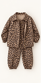 Leopar Ceket Takım