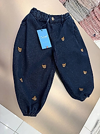 ayıcık desenli balon pantolon