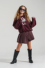 Lastikli Sweatshirt